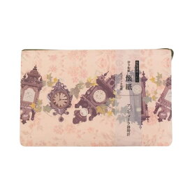 kimono美 懐紙 ケース付き アンティーク掛時計 175mm×145mm 20枚入り