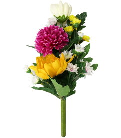 なーむくまちゃん工房 仏花(L) 仏壇用 造花(1束) Lサイズ