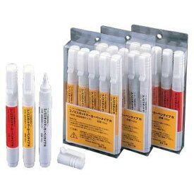 スポットマーカーペンタイプ_赤_(5本入):【測量用品】:205-0161