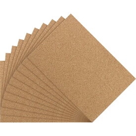 川路商店 コルクシート徳用 10枚 450×300×2mm ブラウン