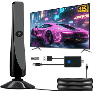 �����A���e�i 550KM ��M�͈� �e���r�A���e�i 4K HDTV �n�f�W�A���e�i 360�x�S���ʎ�M �M���u�[�X�^�[ �u�[�X�^�[���� �����\ �����x �ݒu�ȒP USB�� �S��� ���^&���^ UHF VHF �Ή� �戵������