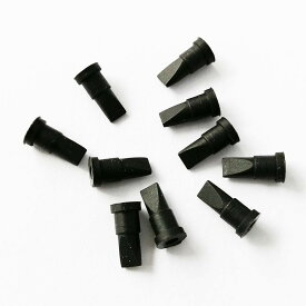 10個 黒シリコーンゴムダックビルバルブ一方向チェックバルブ5 x 2.2 x 10 MM 液体およびガスの逆流防止用