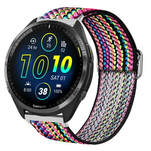 [Lamshaw] �R���p�`�u�� Garmin Forerunner 965 �o���h, �i�C�������e���o���h �X�|�[�c�o���h �����x���g �_�炩�����K�ŒʋC�� �������߃i�C�������[�v�����o���h �Ή� GARMIN(�K�[�~��) �n�C�u���b