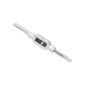 タップレンチ M1-M8 W1/16-1/4 片口レンチ ハンドル調節可能 アルミニウム合金工具 スチール リーマタッピングハンドツール タップ操作用