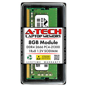8GB DDR4 2666MHz PC4-21300 SODIMM 1Rx8 1.2V 260�s�� �m��ECC �m�[�g�p�\�R�� ���������W���[��