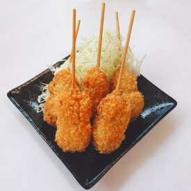 【大阪新世界の味】めっちゃ大阪 ベビーホタテ串 （5本）(串揚げ)⇒ 海鮮 ホタテ 帆立 アテ 串カツ 串かつ