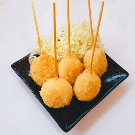 【大阪新世界の味】めっちゃ大阪 もち串 （5本）(串揚げ)⇒ 餅 モチ おもち 揚げもち 串カツ 串かつ