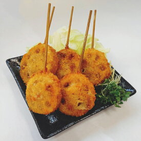 【国産！大阪新世界の味】めっちゃ大阪 れんこん串 （5本）(串揚げ)⇒ レンコン れんこん 蓮根 串カツ 串かつ