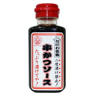 「二度漬け禁止！」なにわ名物 串カツソース(180ml×1本）