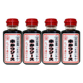 大黒屋 なにわ名物串カツソース 180ml×4本（串かつ 串揚げ 二度漬け禁止）