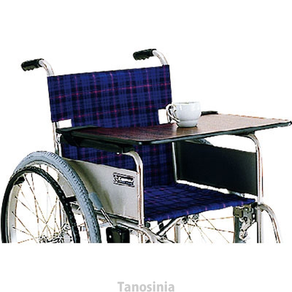 【介護用品 車いす用 テーブル】 車椅子用テーブル（面ファスナー止め） / KY40286 車いす用 介護用品