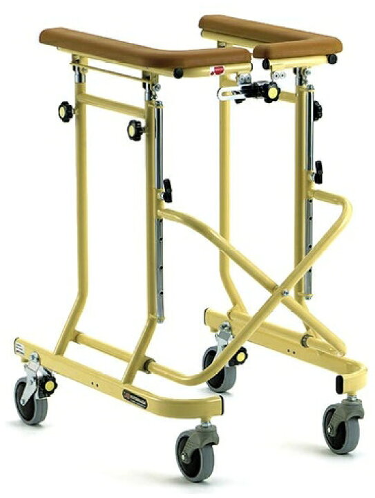 楽天市場】4輪歩行器 介護用品 らくらくウォーカー ホップステップ SM 