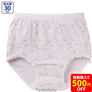安心快適花柄ショーツ パンツ 下着 アンダーウェア 女性 婦人 シニア ファッション 日本製 抗菌消臭 吸水体一体型 花柄 介護 衣類 高齢者 お年寄り プレゼント