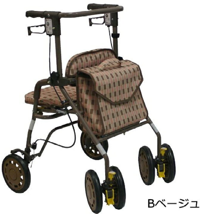 楽天市場】シンフォニー EVO 島製作所 シルバーカー 介護用品 歩行車 