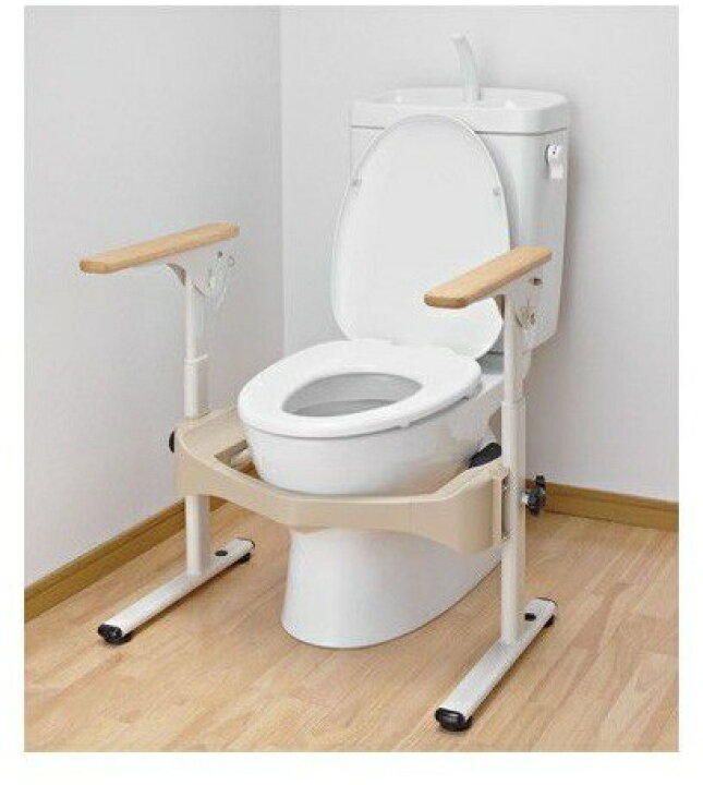 楽天市場】トイレ用手すり 洋式トイレ用フレームS はねあげR2 