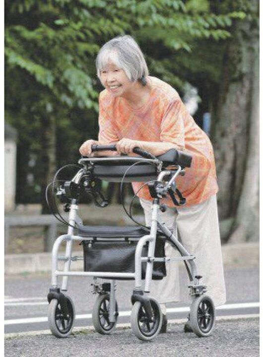 楽天市場】歩行補助車 ラビット WA-2 座面あり 幅狭タイプ シルバー 