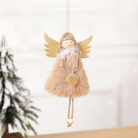 【SALE！！】クリスマス 飾り　天使★☆4色あり☆★ オーナメントお店 飾り 剥がせる サンタ イベント 景色 風景 保育園 病院 塾 サイズ約17*10cm【全国送料無料】
