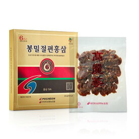 6年根蜂蜜切片紅参 300g 大容量 業務用 高麗人参蜂蜜漬け 抱川人参営農組合 (SLICED KOREAN RED GINSENG WITH HONEY- POCHEON ポチョン) 紅参切り餅・蜜漬け紅参スライス たんぽぽ本舗
