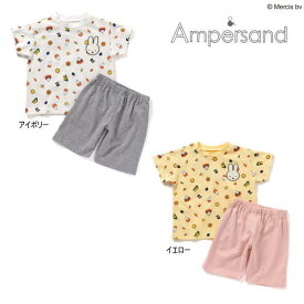 【セール/10%OFF】24'夏新作 AMPERSAND アンパサンド ミッフィーコーディネートセット l258154 半袖 半そで ベビー キッズ 子供服