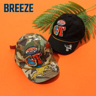 【セール/10%OFF】26'夏新作 BREEZE ブリーズ 恐竜ワッペンキャップ J368906 帽子 男の子 女の子 ベビー …