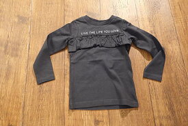 【セール/30%OFF】F.O.KIDS エフオーキッズ ロゴフリルロンT 長袖Tシャツ 子供服 メール便送料無料 18'春夏新作