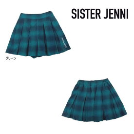 【セール/30%OFF】23'秋冬新作 sisterJENNI シスタージェニィ チェックプリーツキュロット ガールズ 子ども服 ジュニアJr