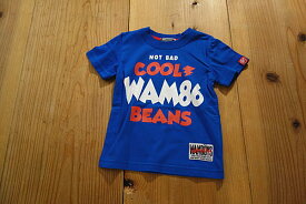 【メール便送料無料！】【16'夏新作】WAMWAM(ワムワム) COOL-WAM86-BEANSロゴTシャツ
