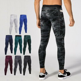 タイツ メンズ トレーニングウェア コンプレッションウェア 着圧 吸汗速乾 サポートアンダー スポーツ フィットネス