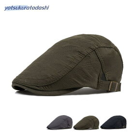 帽子 ハンチング メンズ ハンチング帽 夏 日よけ 通気 メッシュ 深め 小顔効果 カジュアル