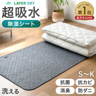 【新発売特価!更に本日5%引クーポン】 楽天1位 4倍吸水 除湿シート 洗える 抗菌 消臭 防ダニ 防カビ 吸湿…