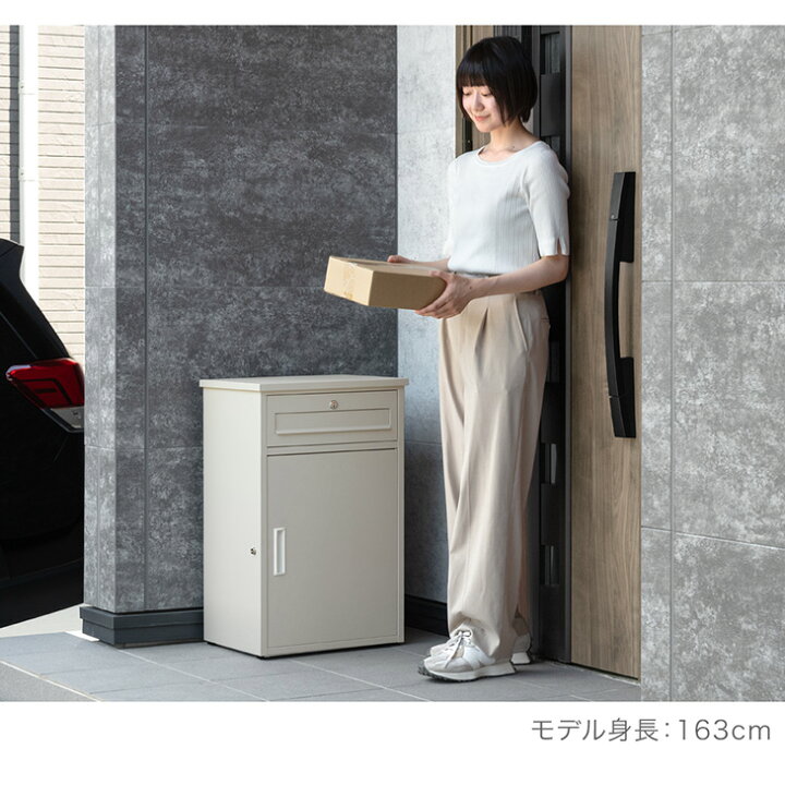楽天市場】【20時~クーポン5%引】 最安挑戦中《完成品》 ポスト 一体型  