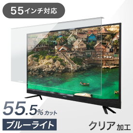 【15日0時~5%引クーポン】 楽天1位 カット率55.5% テレビ保護パネル 3mm厚 ブルーライトカット 50インチ 55インチ 60インチ 65インチ ブルーライト 液晶テレビ 保護パネル 保護フィルム 保護 液晶保護パネル テレビカバー テレビ保護フィルム テレビガード