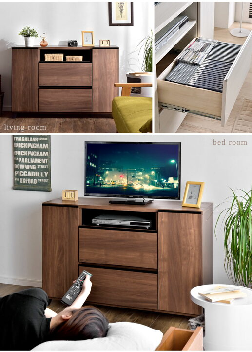 楽天市場】日本製 完成品 薄型 テレビ台 幅120 ハイタイプ *ピタゴラス 