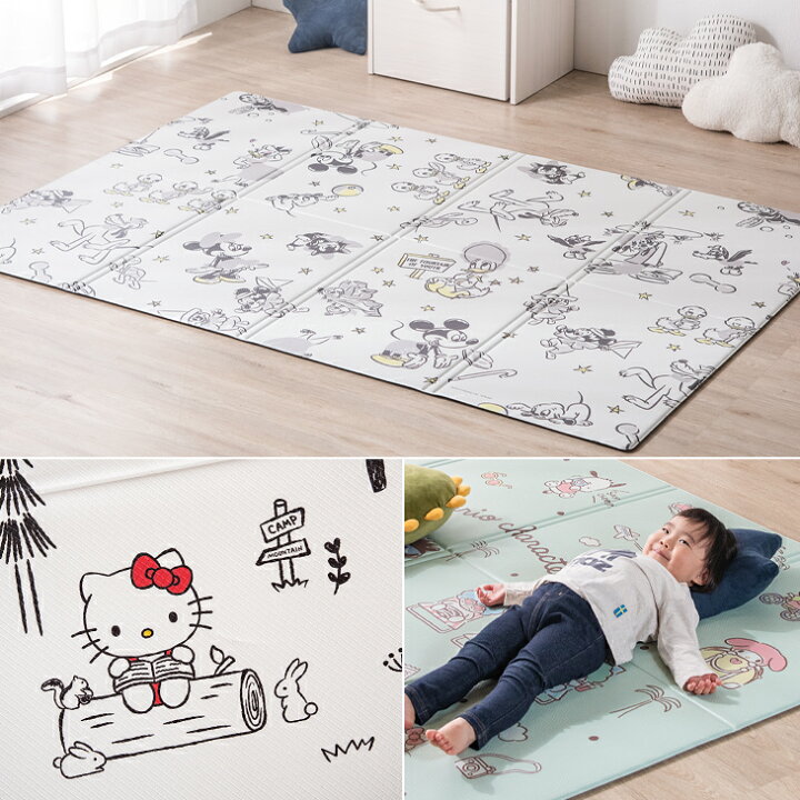 市場 大特価30 Offクーポン付き7月19日まで ベビーマット 円型 防音 フロアマット ベビー 厚手 北欧 おしゃれ 赤ちゃん プレイマット おりたたみ