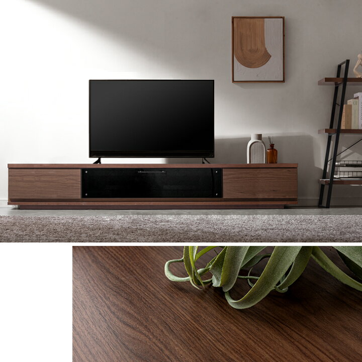 楽天市場】テレビ台 国産 完成品 210cm ローボード TV台 テレビボード 
