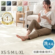 累計86万枚突破 ラグ 洗える 1畳 1.5畳 2畳 3畳 4畳 軽量 ホットカーペット対応 90×180 / 135×185 / 18…