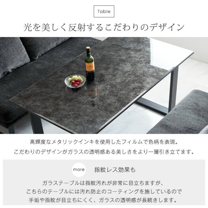 楽天市場】【本日5%引クーポン】 ソファダイニングセット 5点 