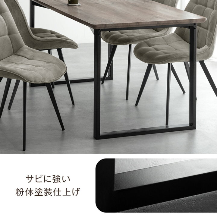 楽天市場】ヴィンテージスタイル ダイニングテーブル 単品 140 × 80 4 