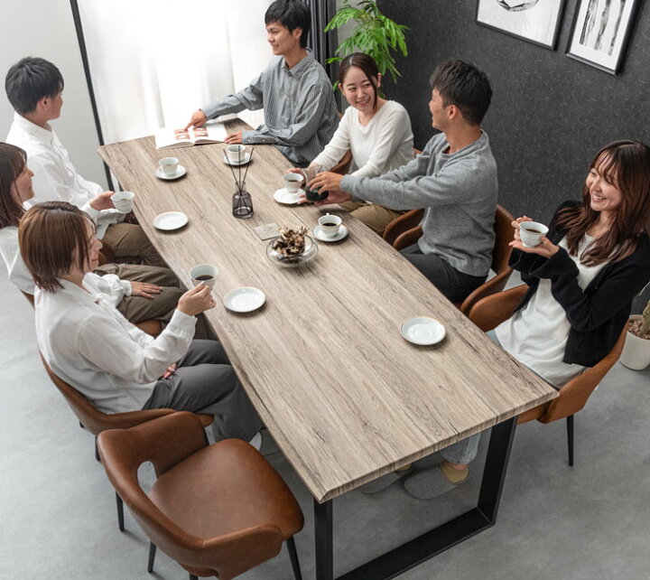 楽天市場】【20時~5％引クーポン】 240cm ダイニングテーブル 単品 8人 