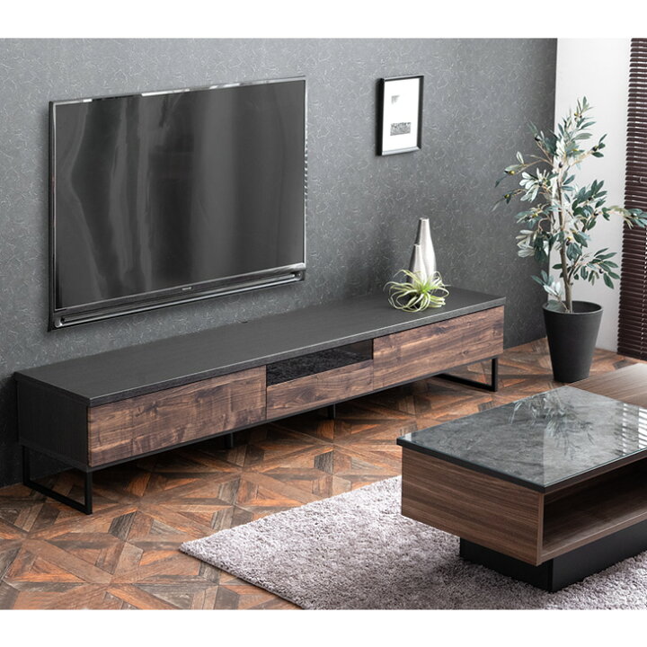 楽天市場】ヴィンテージ調 テレビ台 完成品 国産 210cm 日本製 ロー 