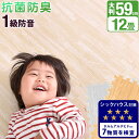 ★クーポンで150円OFF★【送料無料】安心のノンホルム&抗菌 防臭!64枚 12畳 木目調 抗菌 単色 大判 ジョイントマット 防音 59cm 木目 サイドパ...