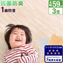 【送料無料】安心のノンホルム&抗菌 防臭!16枚 3畳 木目調 抗菌 単色 大判 ジョイントマット 防音 59cm 木目 サイドパーツ付 洗える ジョイント マ...