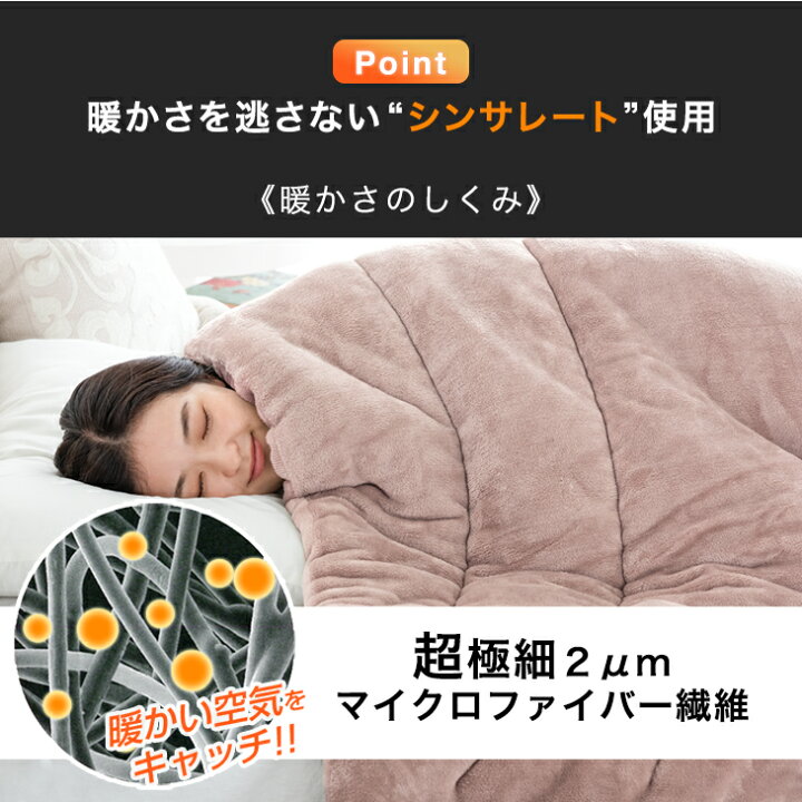 楽天市場】≪ZIP!で紹介≫ もはや、こたつ。(R) 電気毛布 掛け布団 