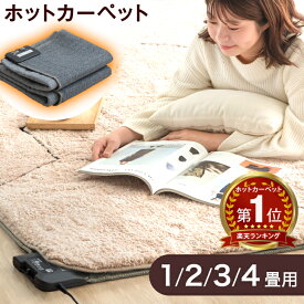 楽天1位 ホットカーペット 防ダニ 電気カーペット 暖房 床暖房 正方形 長方形 1畳 2畳 3畳 4畳 電気マット 足元暖房 コンパクト 床暖房カーペット ホットマット 冬 暖房器具 ダニ退治