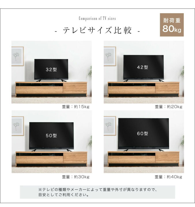 楽天市場】国産 完成品 テレビ台 174cm *アトラス-TG* 木製 ロータイプ 