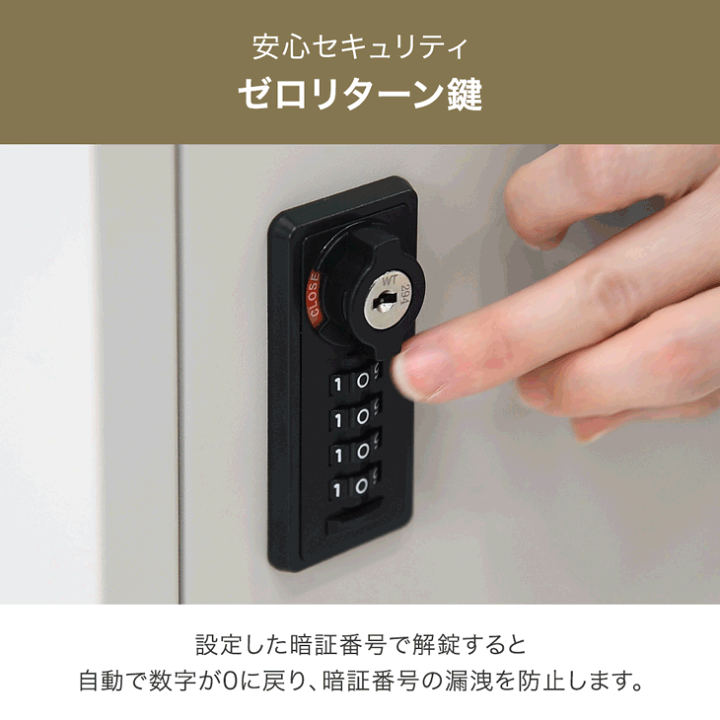 楽天市場】《当店独自》押し込み式 宅配ボックス 複数投函 OK 大