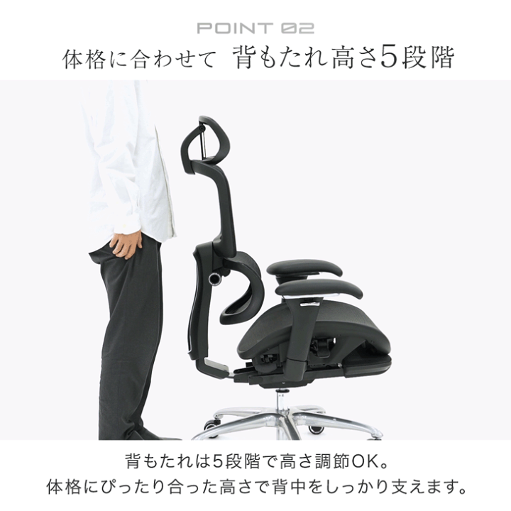 楽天市場】【正午~5％引クーポン】 高機能 オフィスチェア 座面 