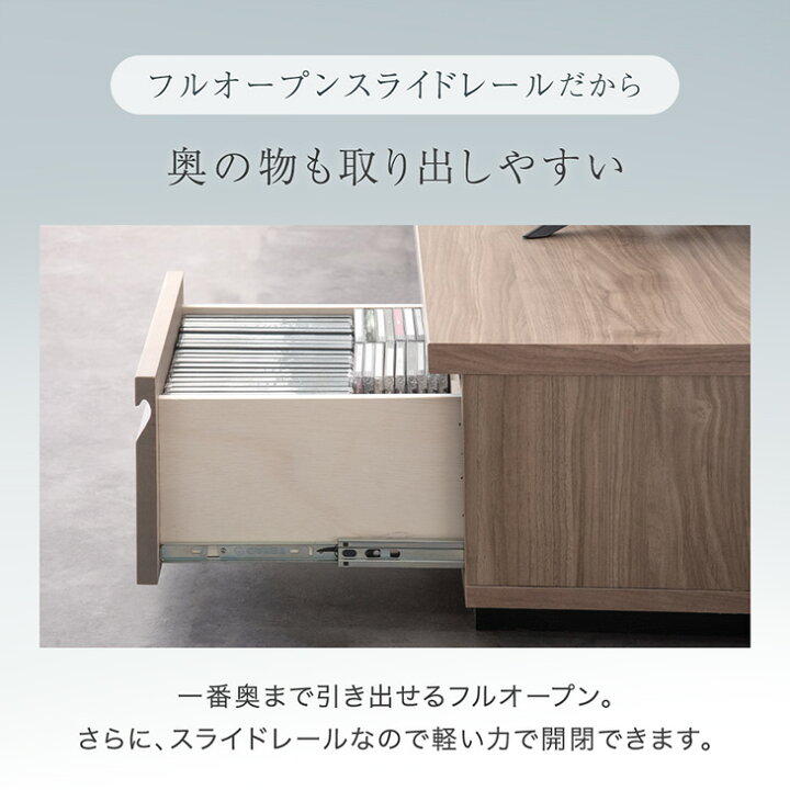 楽天市場】国産 テレビ台 幅 180 完成品 ローボード テレビボード ロー