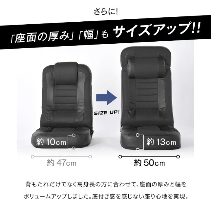 楽天市場 時 4時間p5倍 スーパーハイバック ゲーミング座椅子 18段階 リクライニング 低反発 ゲーム 座椅子 メッシュ コンパクト 一人掛け 座いす こたつ用 椅子 いす 1人掛け ゲーミング チェア おしゃれ タンスのゲン Design The Future