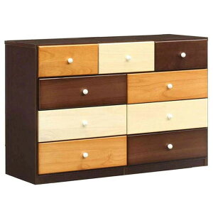 120 ローチェスト 4段 チェスト たんす タンス 箪笥 4段チェスト カラーチェスト 収納 洋服箪笥 洋服ダンス 洋服タンス ナチュラル 木製 日本製 完成品 幅120 4